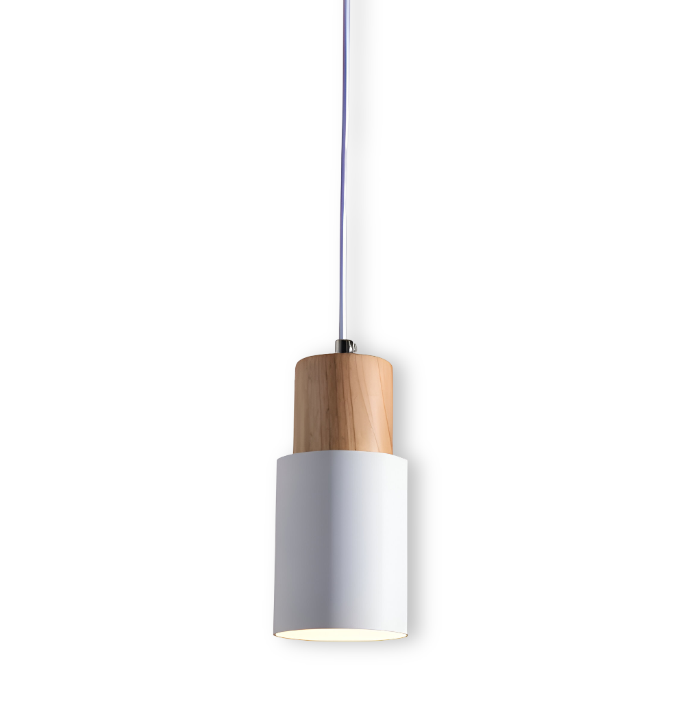 MiniCylinder Deckenleuchte - Minimalistische Aluminium Makrone Hängelampe