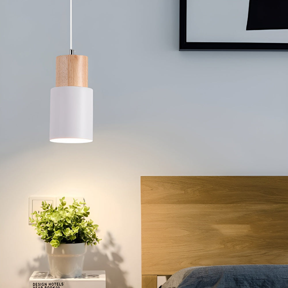 MiniCylinder Deckenleuchte - Minimalistische Aluminium Makrone Hängelampe