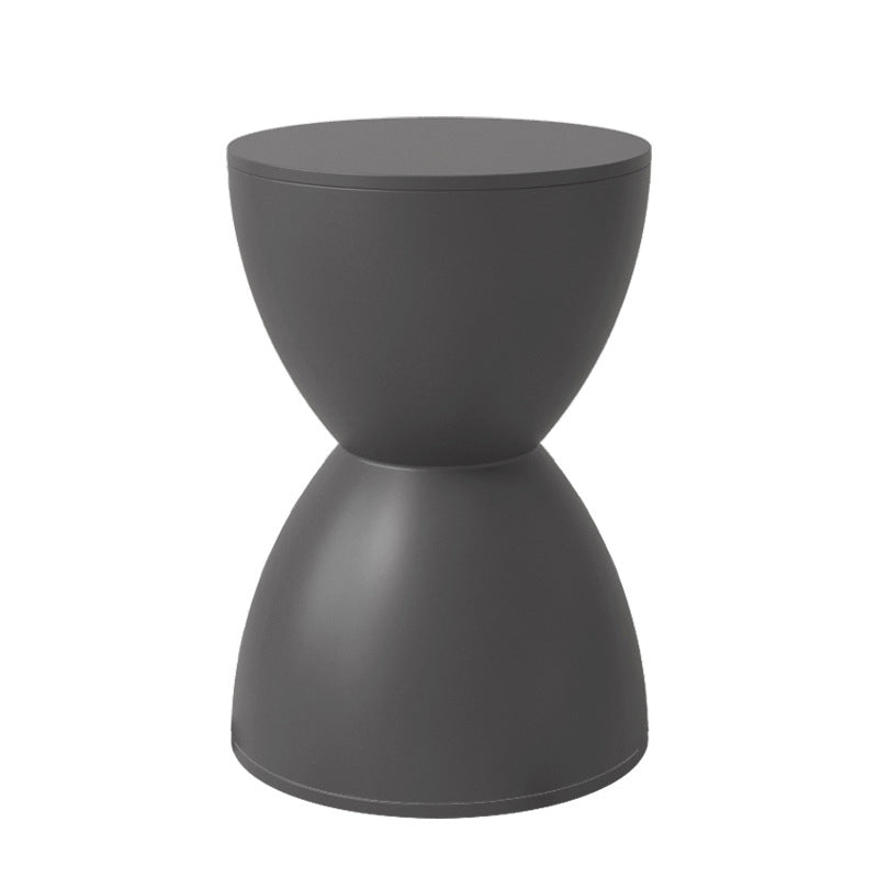 Minimalistischer Kunststoffstuhl - Sanduhrform in Schwarz für Modernes Wohnzimmer 11