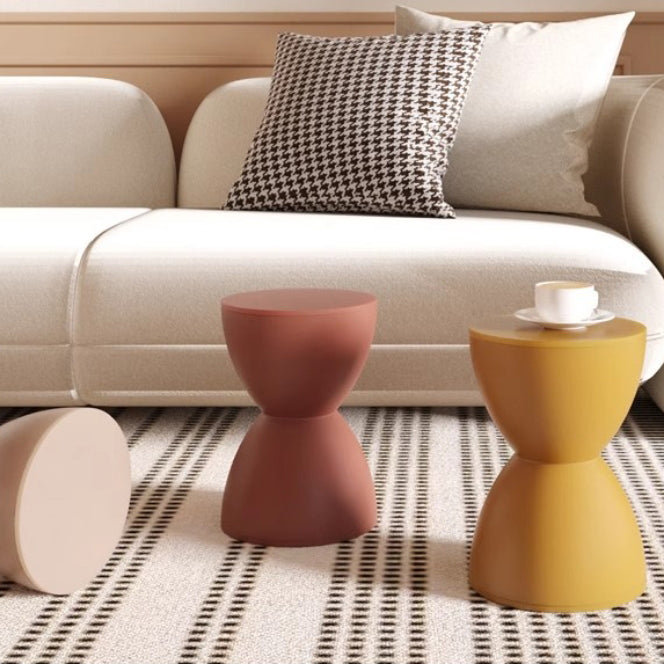 Minimalistischer Kunststoffstuhl - Sanduhrform in Schwarz für Modernes Wohnzimmer 16