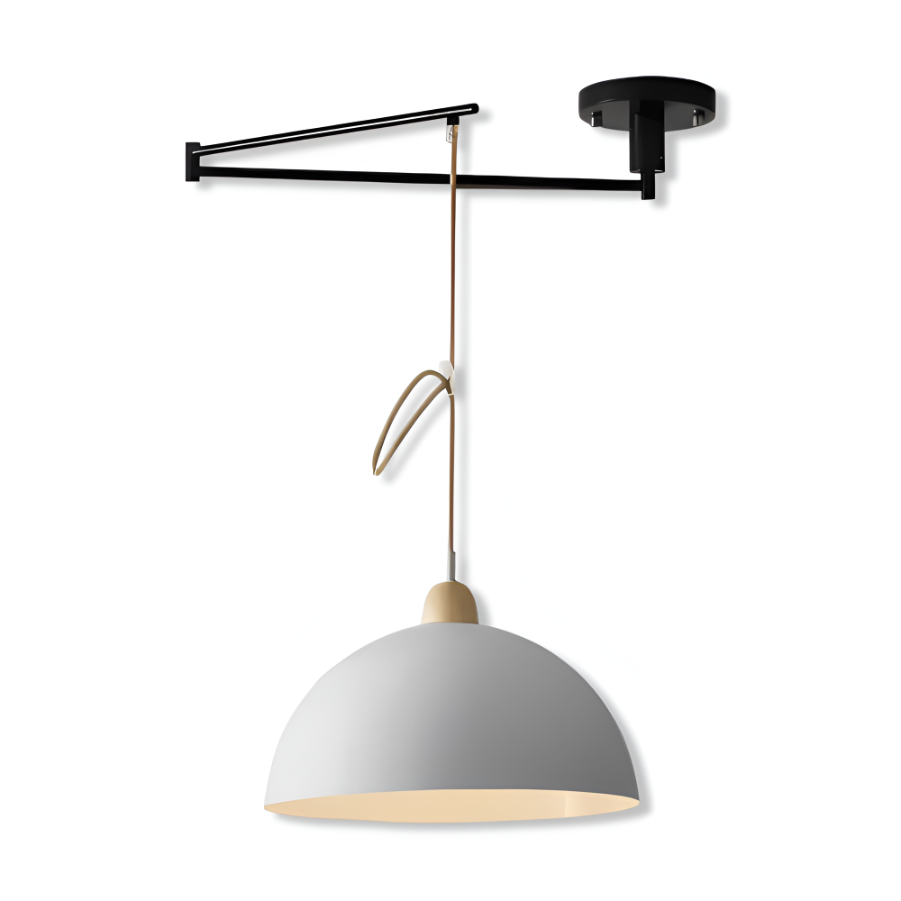 ModerLite Pendelleuchte - Verstellbare Eisen Kuppel Hängelampe
