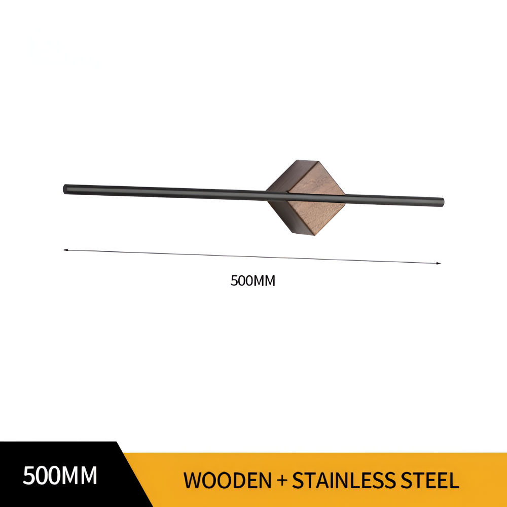 Moderner Acryl/Edelstahl Handtuchhalter - 40/50cm Wand-Badetuchhalter - Minimalistisches Design für Bad & Küche
