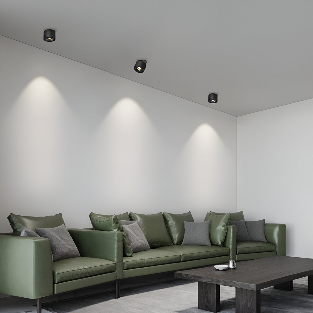 Moderne Zylindrische LED Downlight - Deckenleuchte mit Einstellbarer Helligkeit