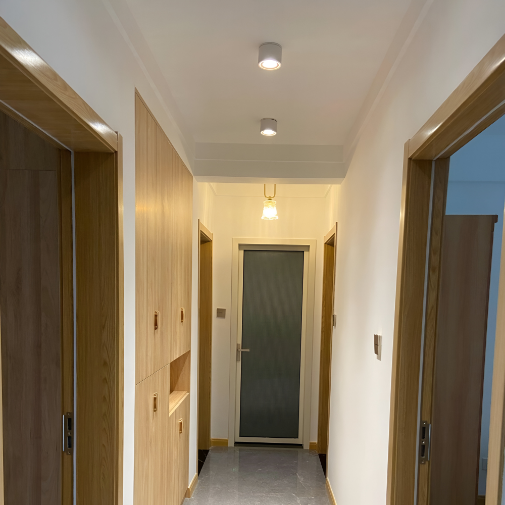 Moderne Zylindrische LED Downlight - Deckenleuchte mit Einstellbarer Helligkeit