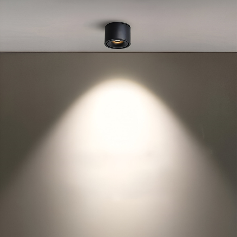 Moderne Zylindrische LED Downlight - Deckenleuchte mit Einstellbarer Helligkeit