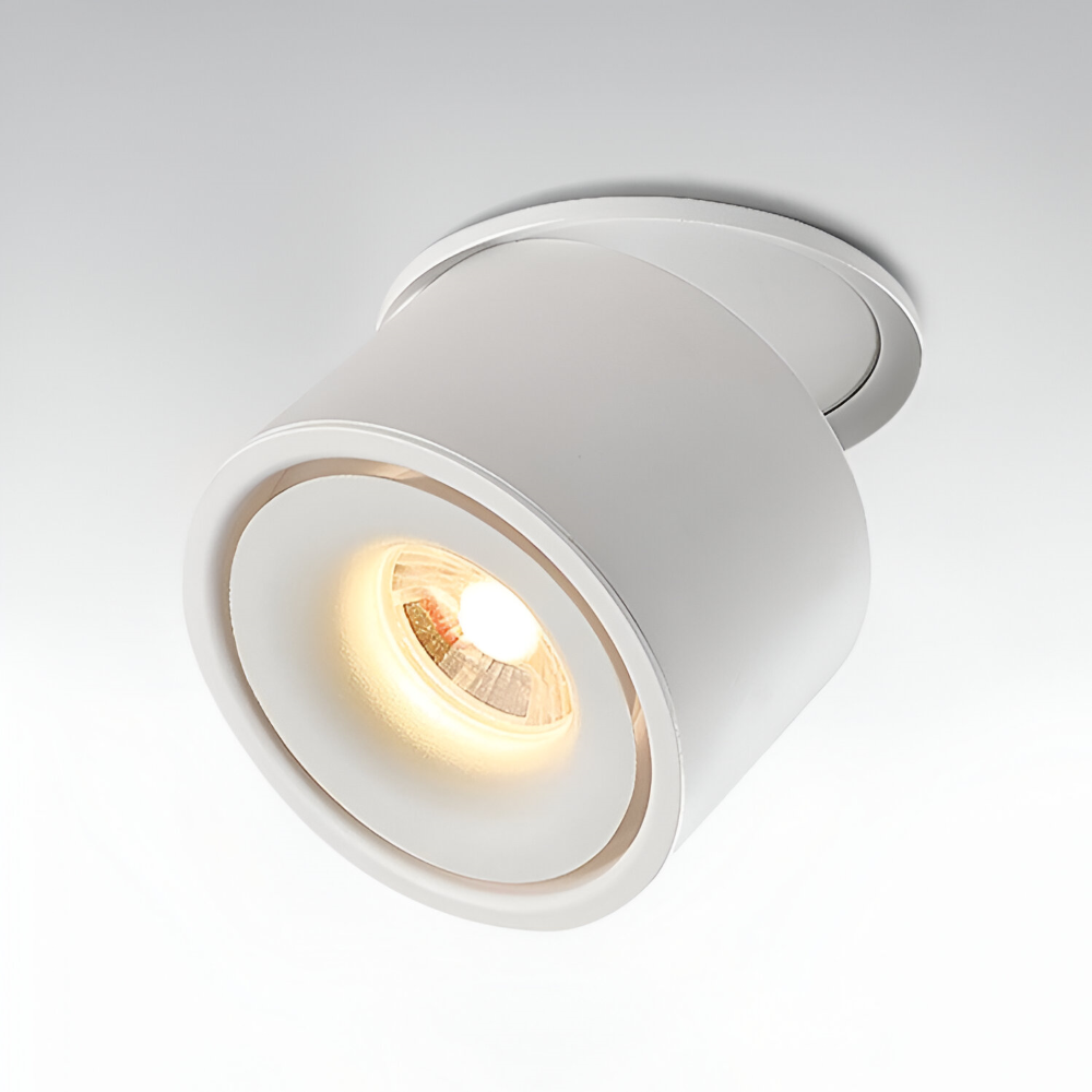 Moderne Zylindrische LED Downlight - Deckenleuchte mit Einstellbarer Helligkeit