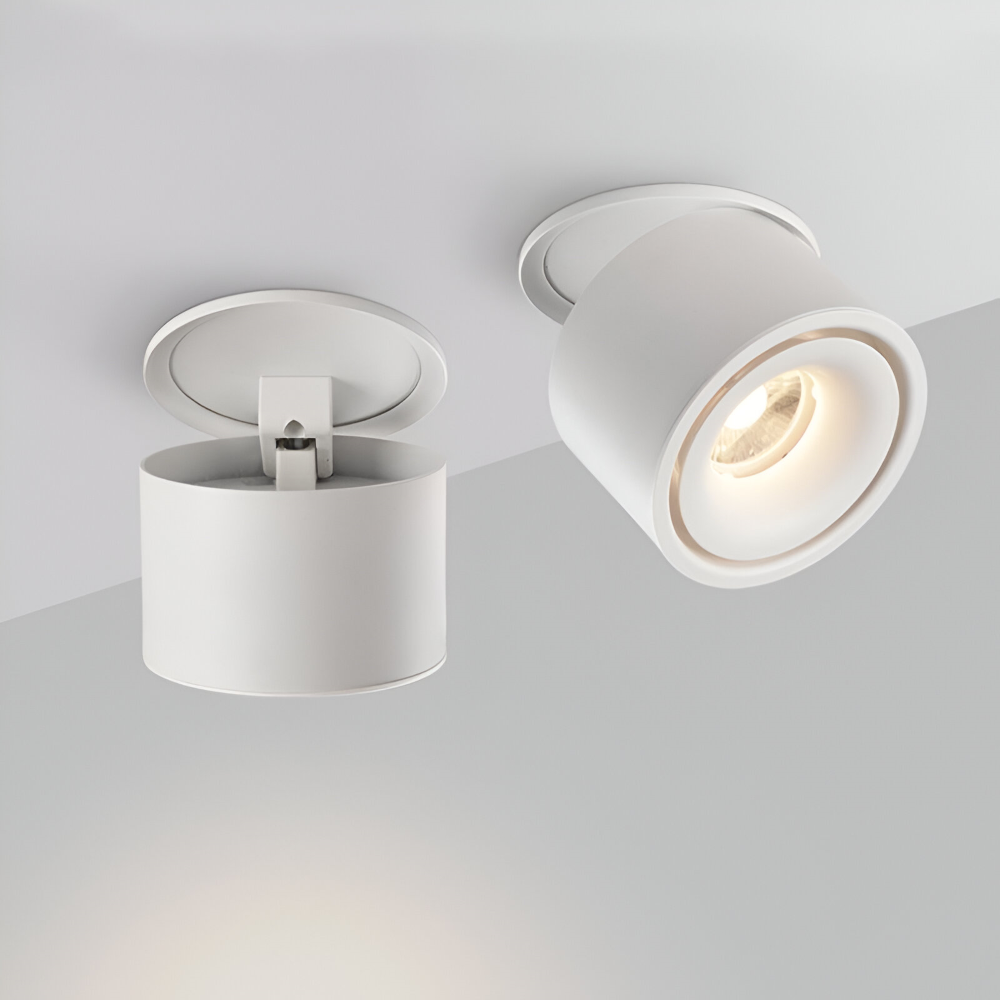 Moderne Zylindrische LED Downlight - Deckenleuchte mit Einstellbarer Helligkeit