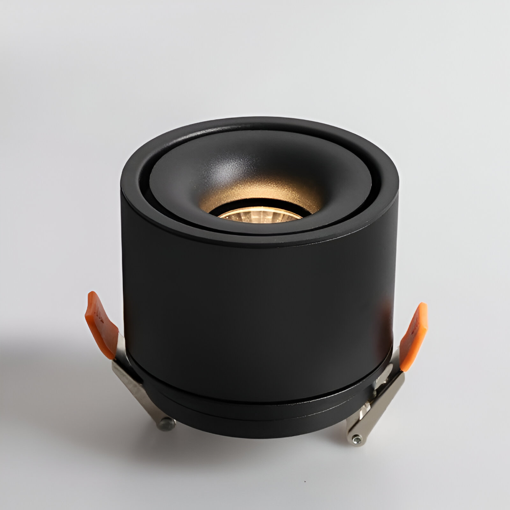 Moderne Zylindrische LED Downlight - Deckenleuchte mit Einstellbarer Helligkeit