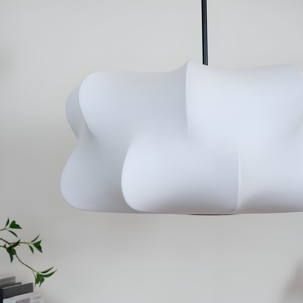 Moderne Wabi Sabi Pendelleuchte - Geometrische Japanische Stil Hängeleuchte