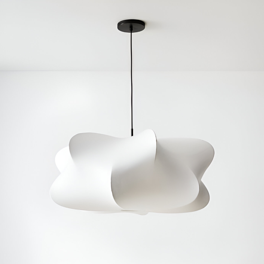 Moderne Wabi Sabi Pendelleuchte - Geometrische Japanische Stil Hängeleuchte