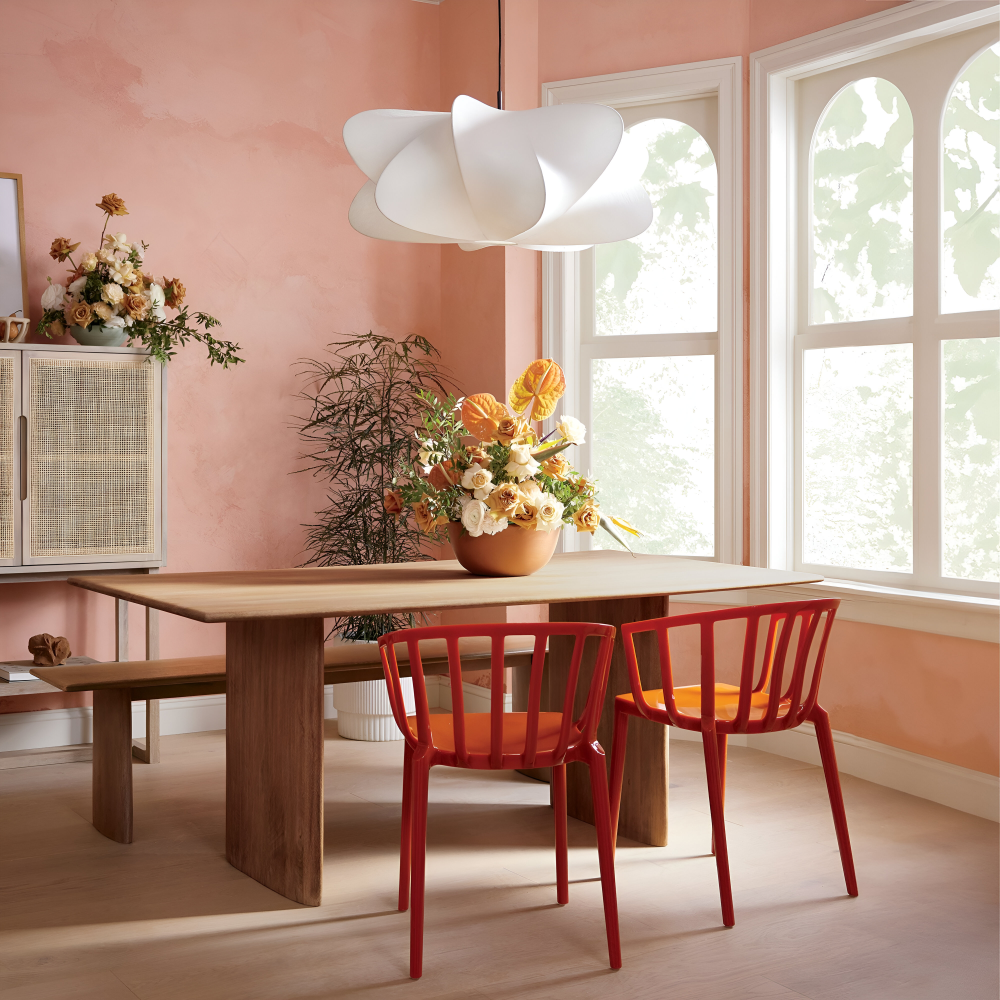 Moderne Wabi Sabi Pendelleuchte - Geometrische Japanische Stil Hängeleuchte