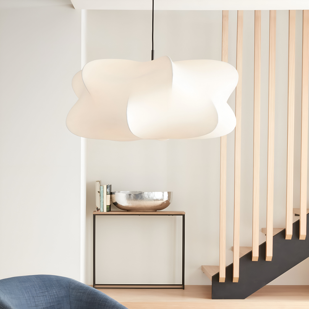 Moderne Wabi Sabi Pendelleuchte - Geometrische Japanische Stil Hängeleuchte