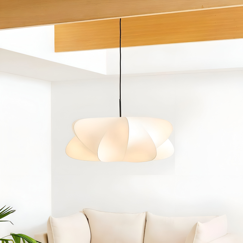 Moderne Wabi Sabi Pendelleuchte - Geometrische Japanische Stil Hängeleuchte