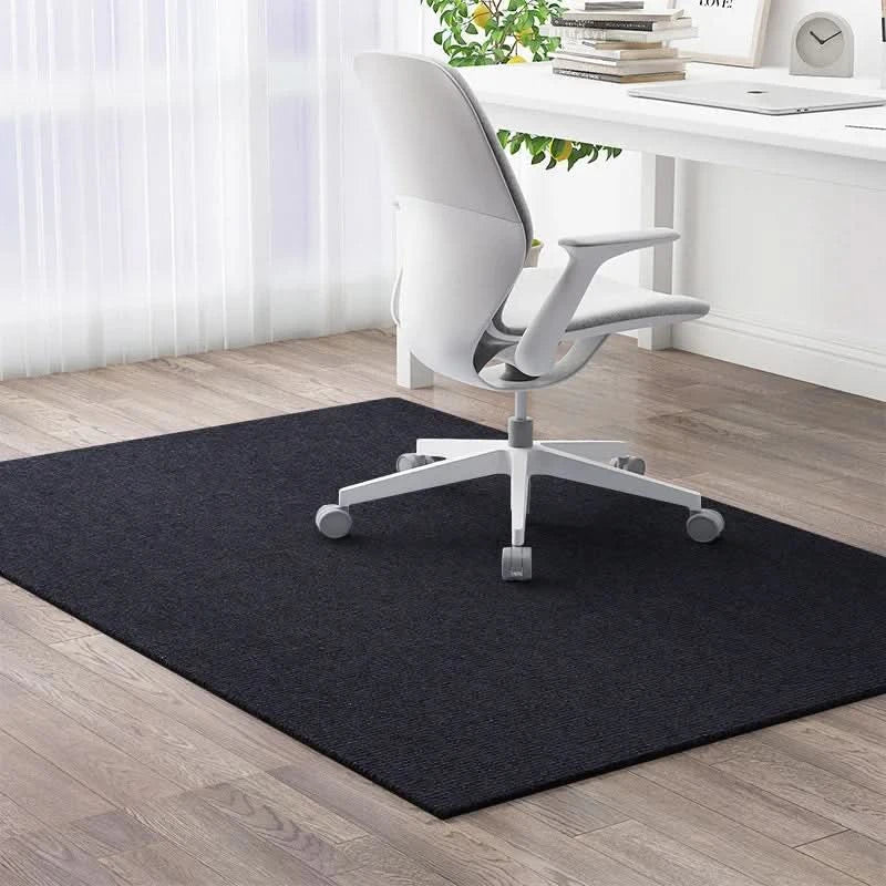 Moderne Schreibtischstuhlmatte - Strapazierfähiges Polyester für Büro & Home Office 9