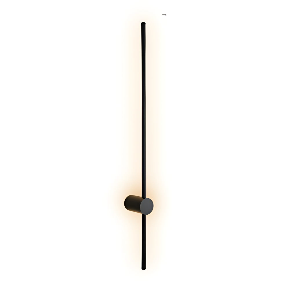 ModiStrip Wandleuchte - Minimalistische Schwarze Linien Wandleuchte Innen - LED Beleuchtung
