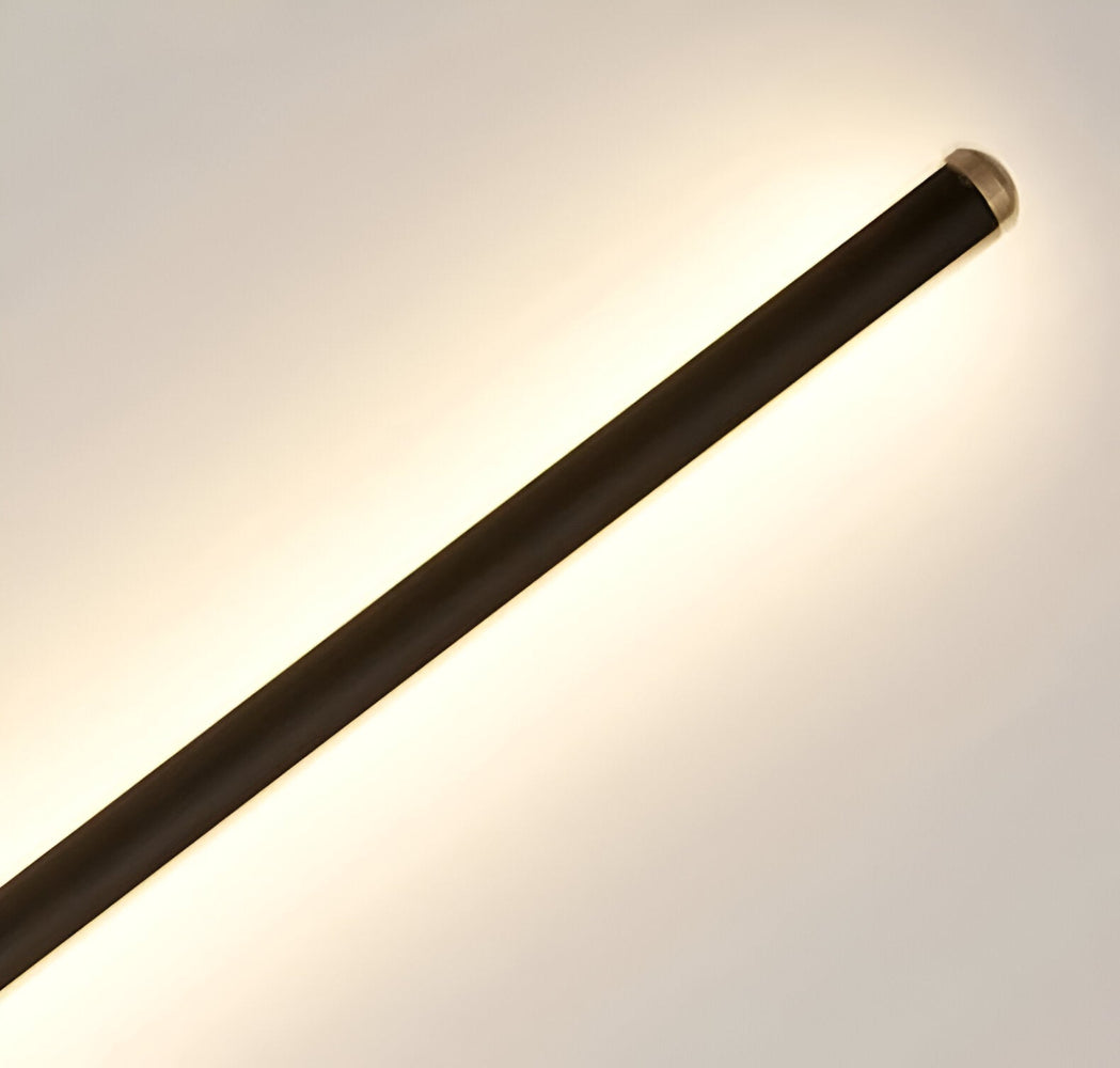 ModiStrip Wandleuchte - Minimalistische Schwarze Linien Wandleuchte Innen - LED Beleuchtung