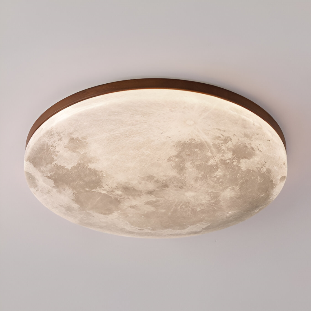 Mond Runde LED Deckenleuchte - PVC Flush Mount Deckenleuchte