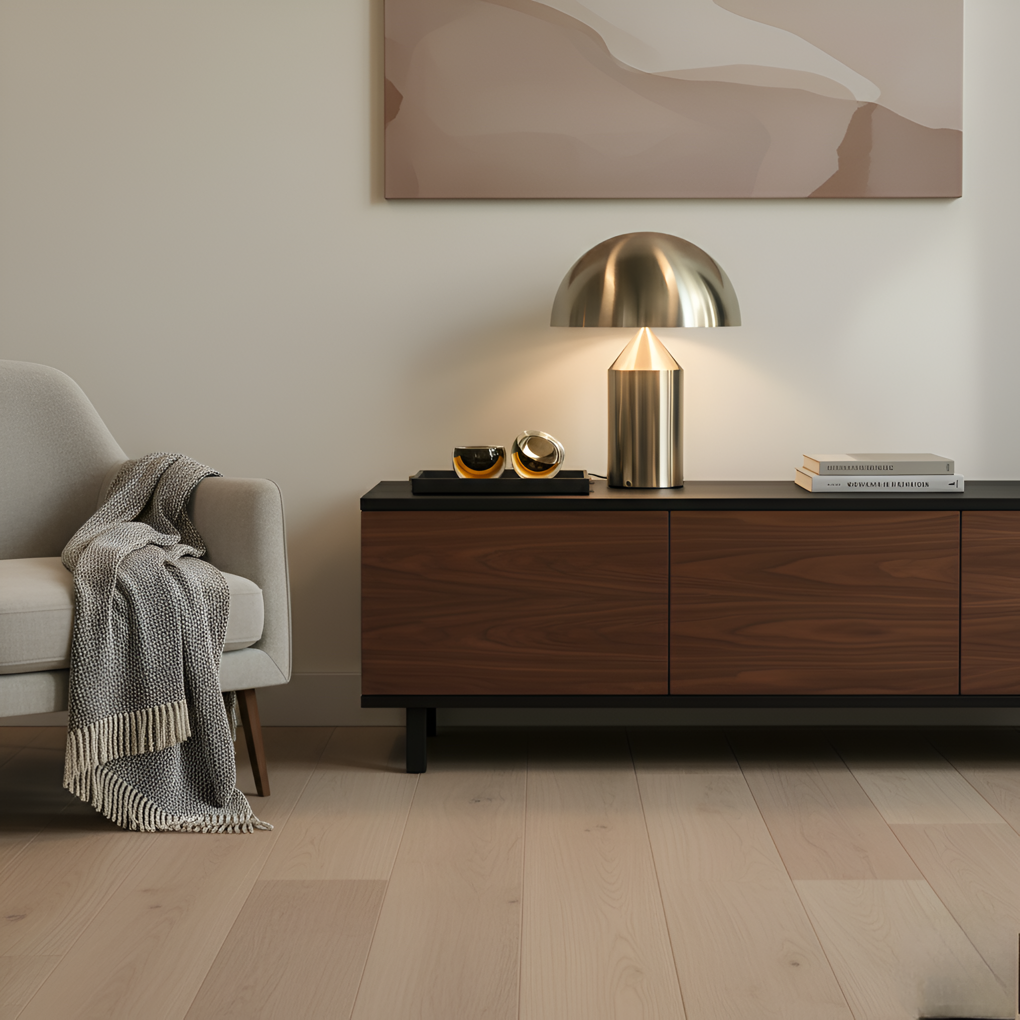 Pilz Tischlampe mit Touch-Schalter