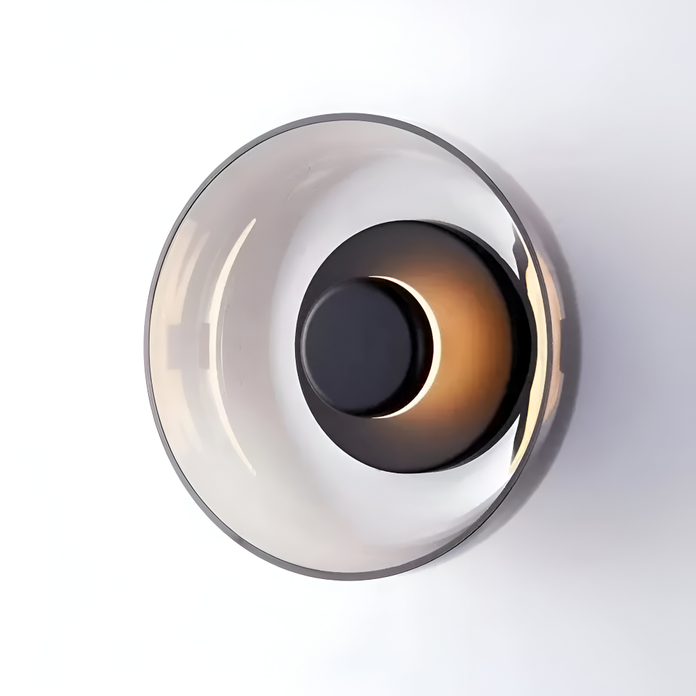 NordBowl Wandleuchte - Rund Nordic Lighting - Glasschale Wandlampe