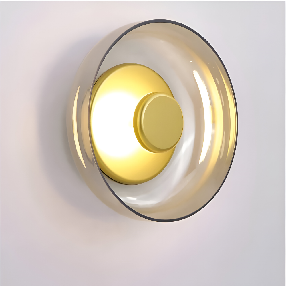 NordBowl Wandleuchte - Rund Nordic Lighting - Glasschale Wandlampe