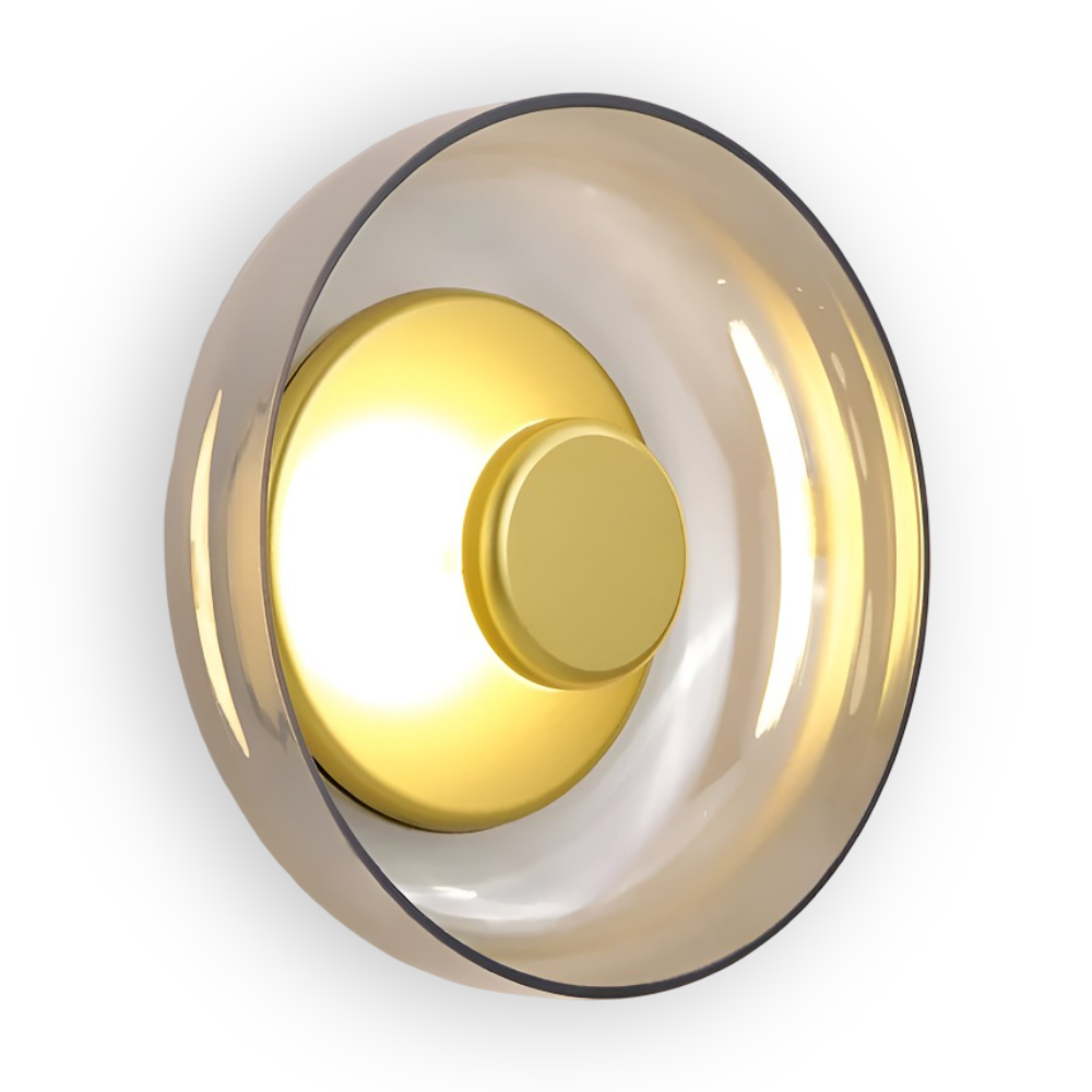 NordBowl Wandleuchte - Rund Nordic Lighting - Glasschale Wandlampe
