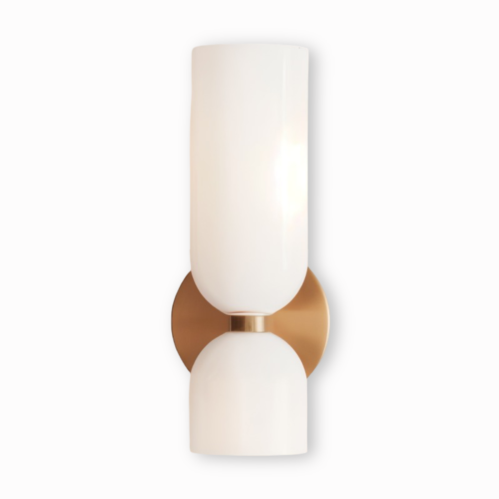 Nordic Updown Wandleuchte - Glas Wandleuchte - Flur Wandleuchte Design - Moderne Wandleuchten LED