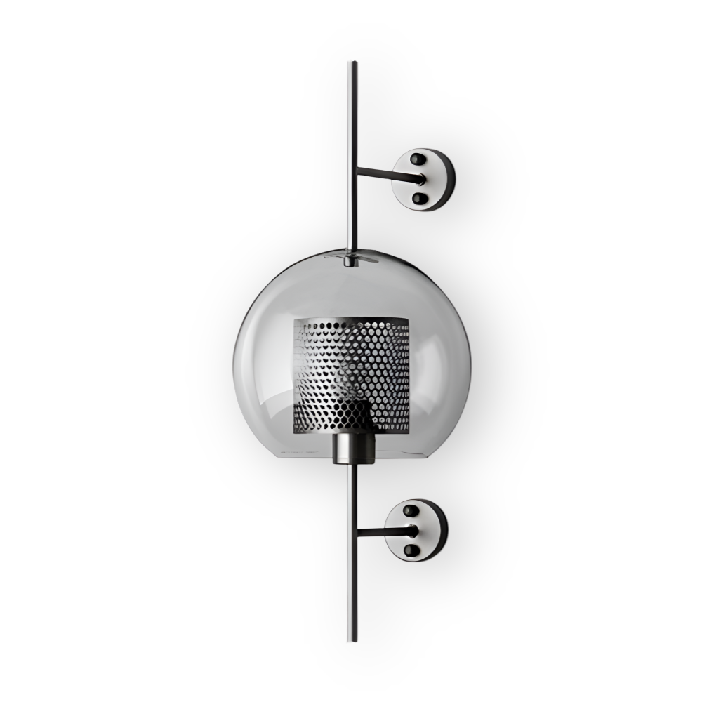Orbee Wandleuchte - Stilvolle Glas Wandleuchte - Honeycomb Wandleuchte Design - Vintage Wandleuchten LED