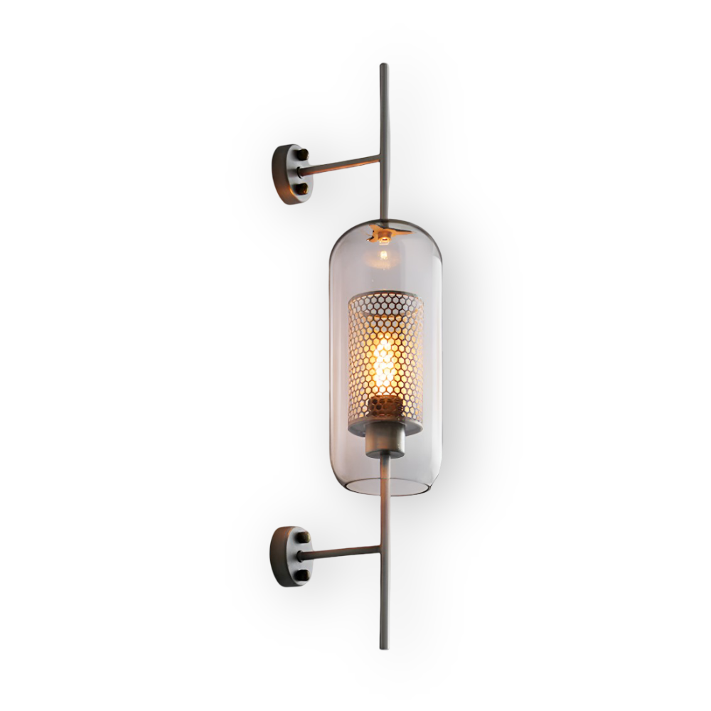 Orbee Wandleuchte - Stilvolle Glas Wandleuchte - Honeycomb Wandleuchte Design - Vintage Wandleuchten LED