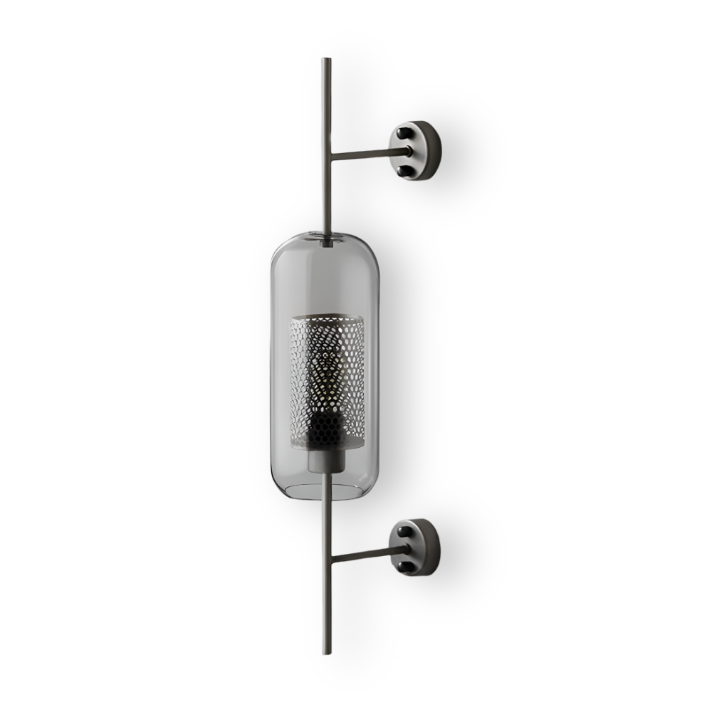 Orbee Wandleuchte - Stilvolle Glas Wandleuchte - Honeycomb Wandleuchte Design - Vintage Wandleuchten LED