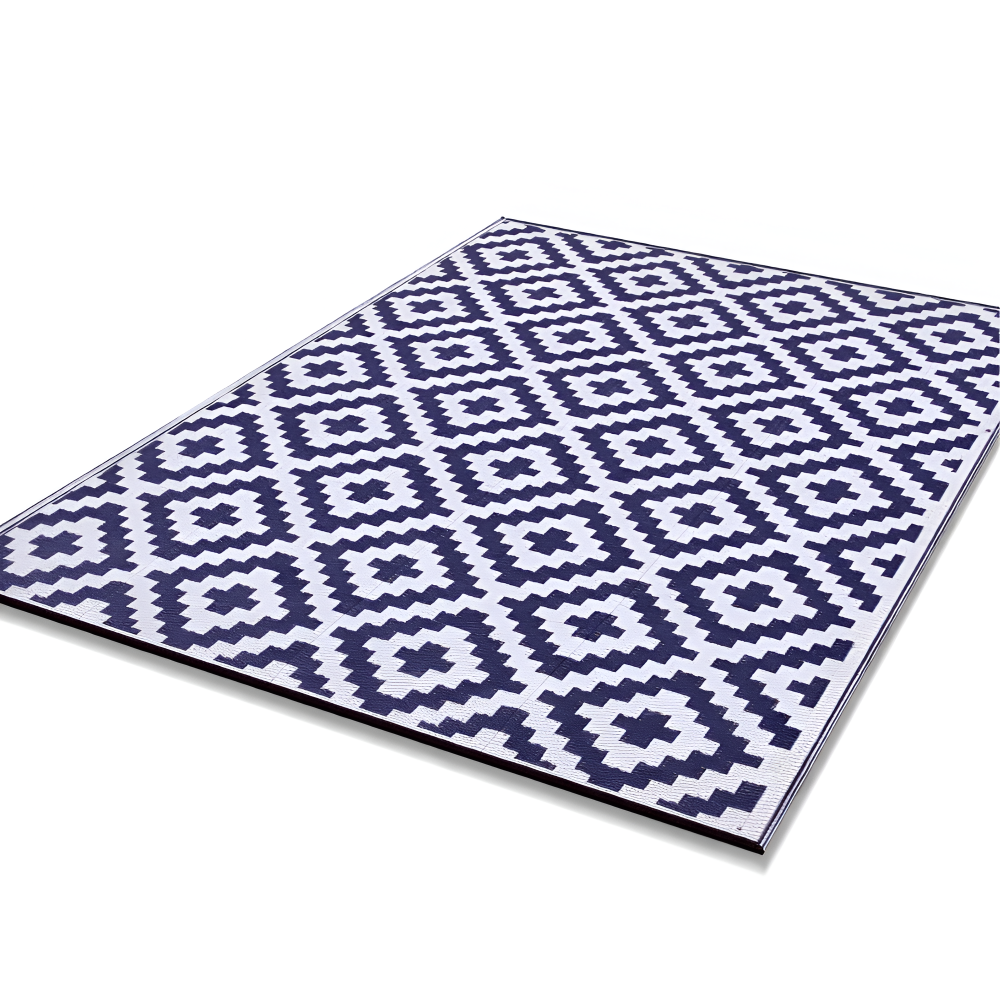 Outdoor Teppich Wendbar – UV-Beständig & Pflegeleicht – Hochwertiges Design für Terrasse, Balkon & Camping