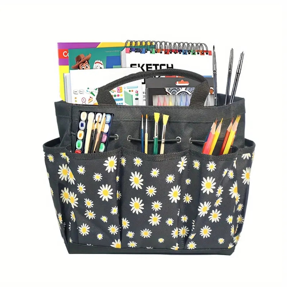 Gartentasche mit Taschen – Praktische Werkzeugtasche für Garten, Camping, Picknick & Outdoor