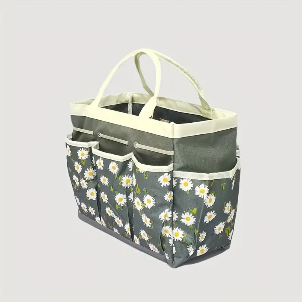 Gartentasche mit Taschen – Praktische Werkzeugtasche für Garten, Camping, Picknick & Outdoor