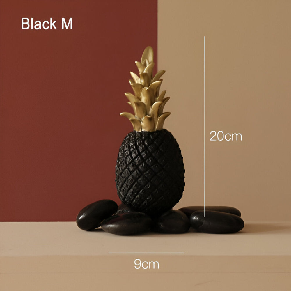 PineArt Decoration - Ananas Ornament aus Harz - Nordisch Kreativ Obstdekoration