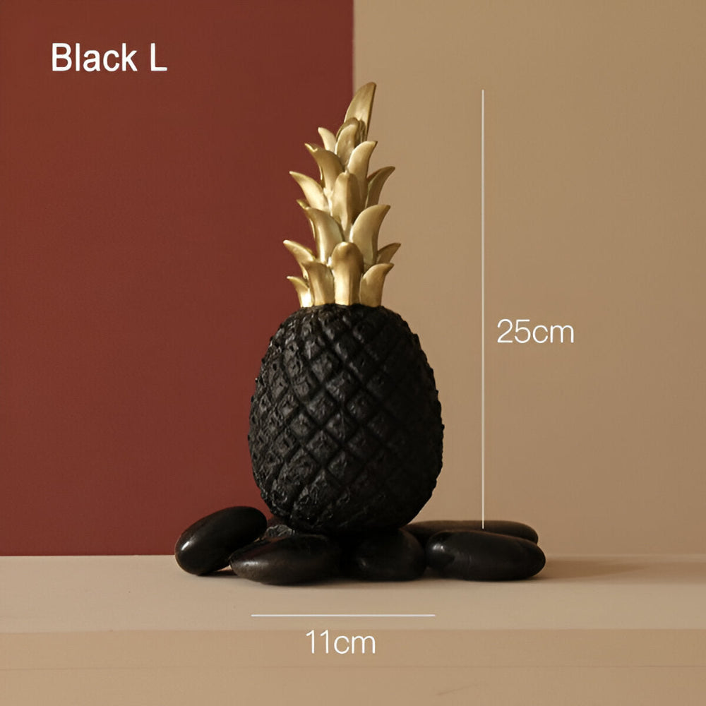 PineArt Decoration - Ananas Ornament aus Harz - Nordisch Kreativ Obstdekoration