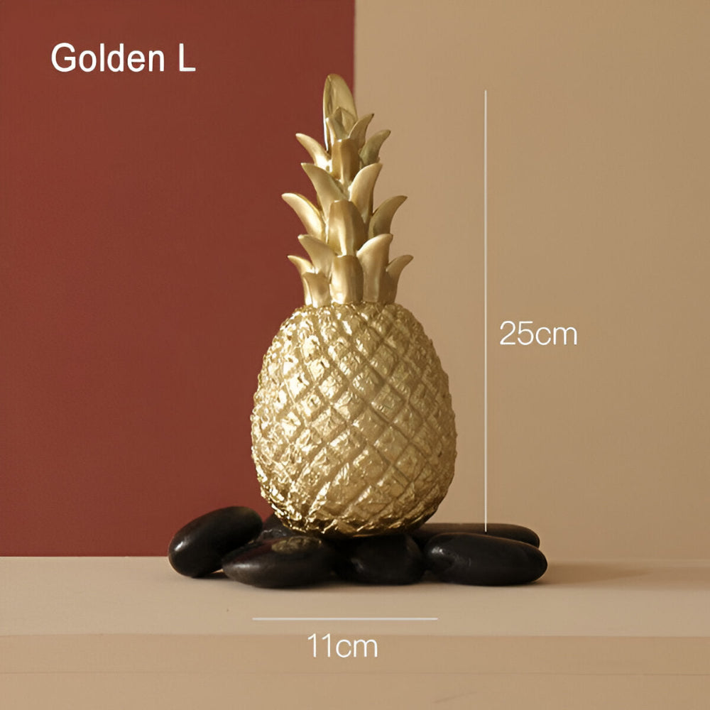 PineArt Decoration - Ananas Ornament aus Harz - Nordisch Kreativ Obstdekoration
