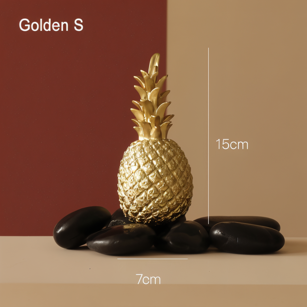 PineArt Decoration - Ananas Ornament aus Harz - Nordisch Kreativ Obstdekoration