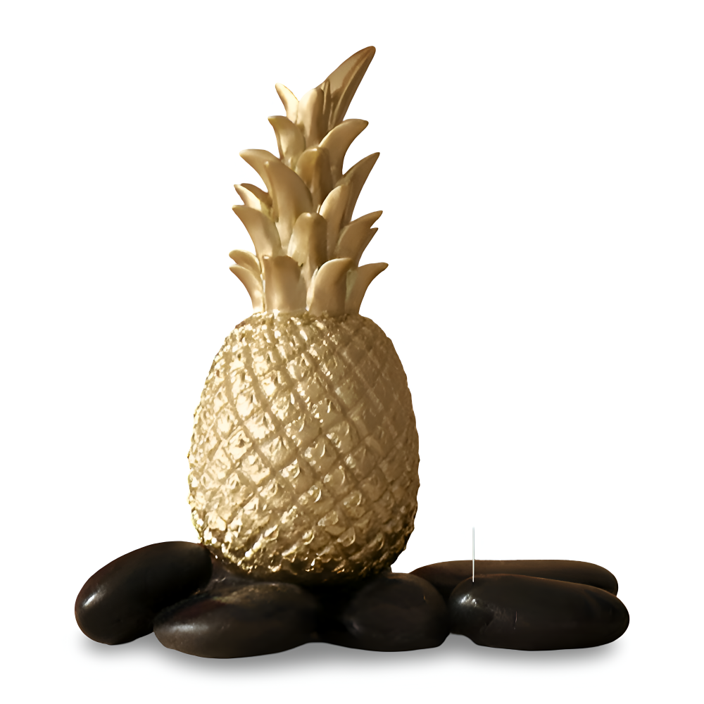 PineArt Decoration - Ananas Ornament aus Harz - Nordisch Kreativ Obstdekoration