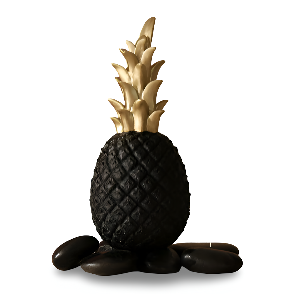 PineArt Decoration - Ananas Ornament aus Harz - Nordisch Kreativ Obstdekoration