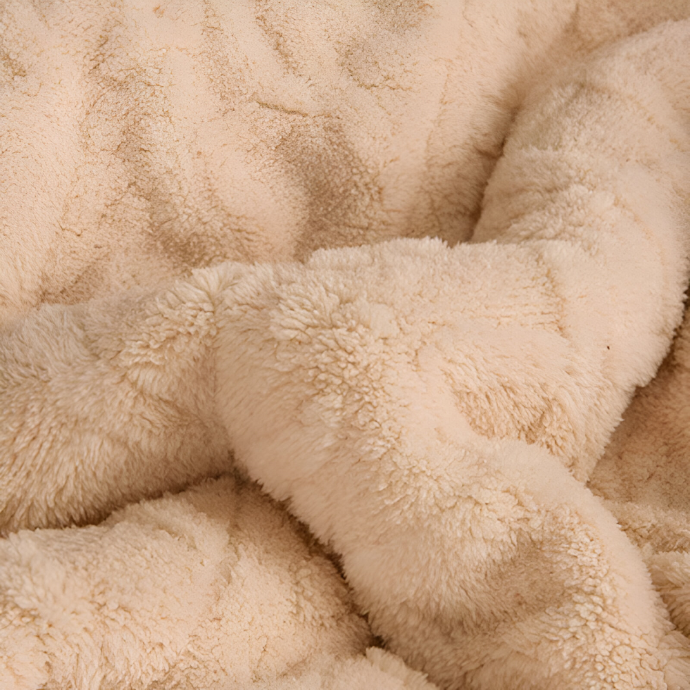 Doppelseitige Mikrofaser Fleece Kuscheldecke – Warme Wohndecke, Maschinenwaschbar