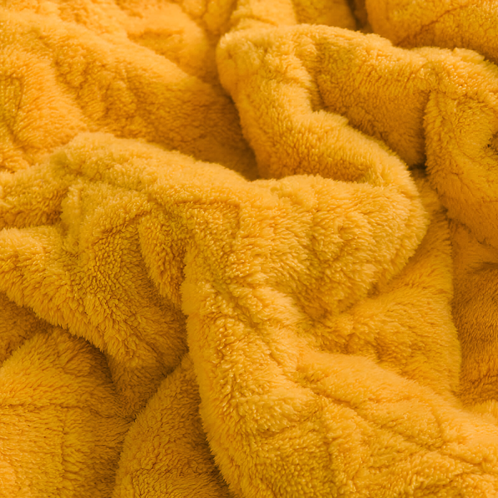 Doppelseitige Mikrofaser Fleece Kuscheldecke – Warme Wohndecke, Maschinenwaschbar