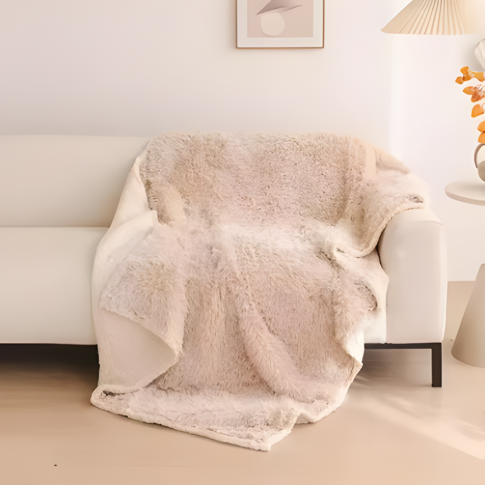 Polyesterplüsch Mikrofaser Plaid - Wasserdichte Kuscheldecke für ultimativen Komfort