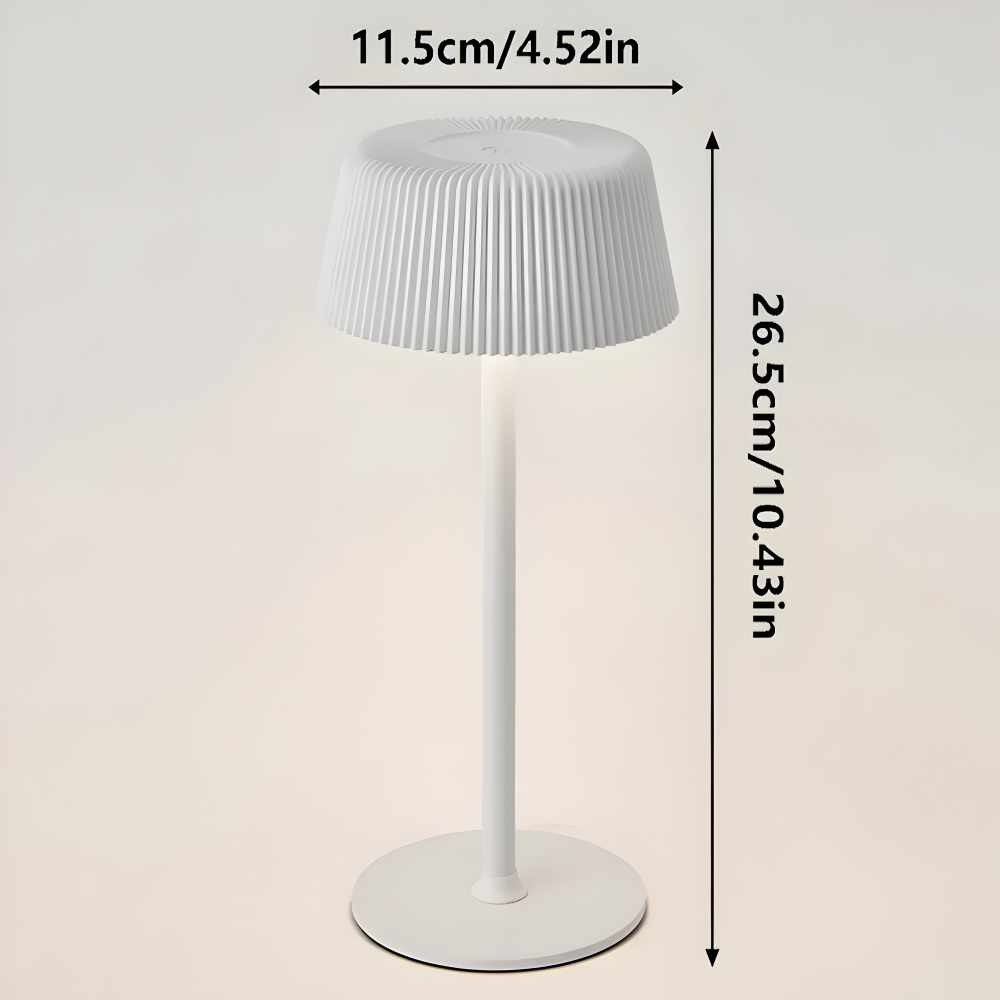 Tragbare Wiederaufladbare Touch-Control LED Tischlampe - Drahtlose Ambientebeleuchtungslösung