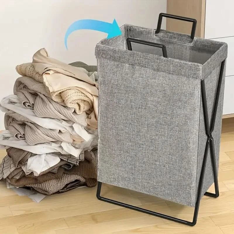 Praktische Faltbare Wäschebox - Feuchtigkeitsbeständiges Polyester für Organisierte Wäscheaufbewahrung 2