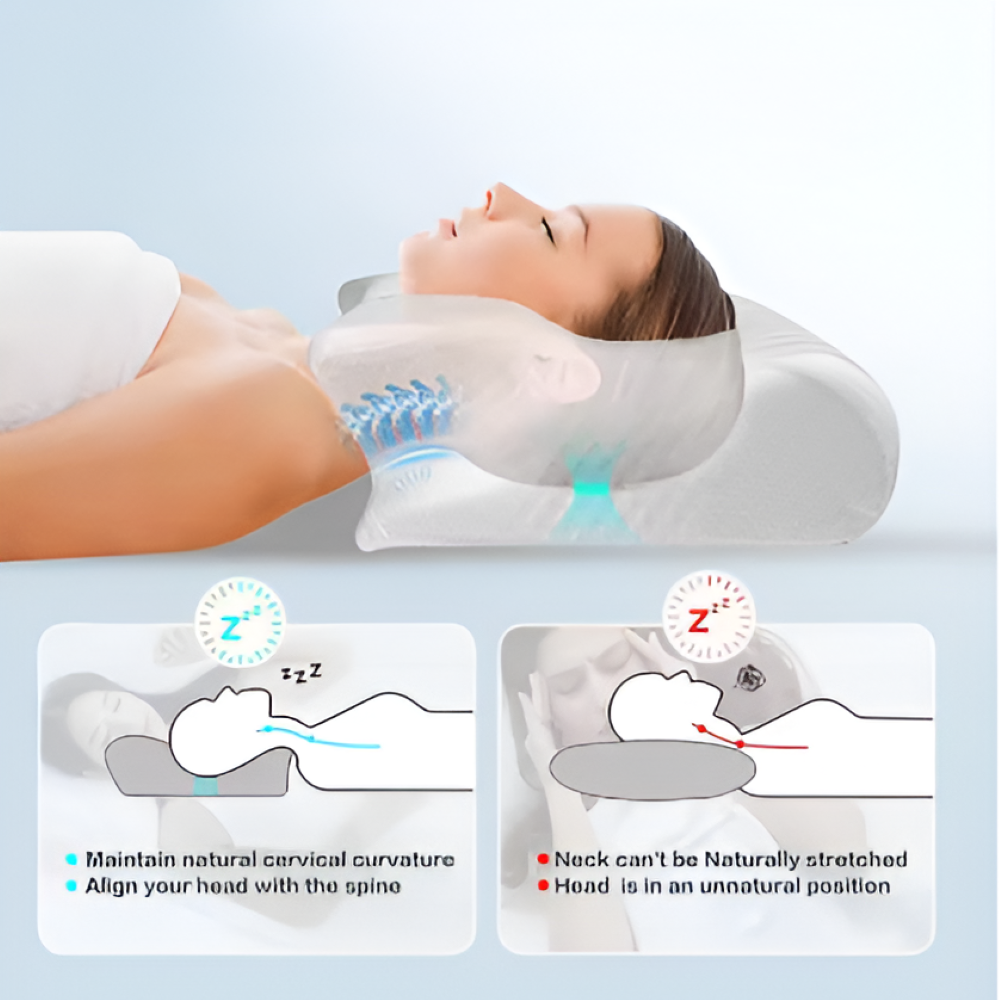 Premium Orthopädisches Kopfkissen für ultimativen Nackenstütze und Komfort