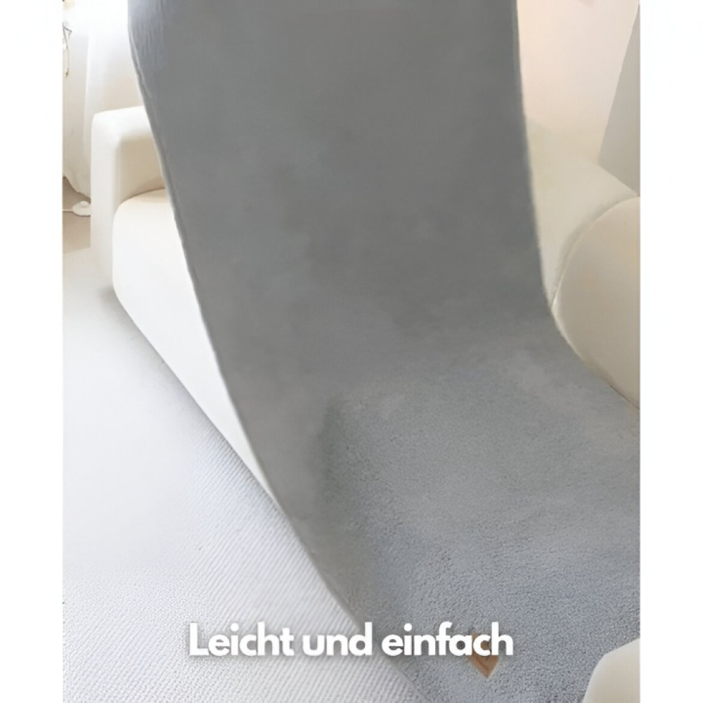 Premium Plüsch Sofabezug Rutschfest - Weicher Polyester Couchbezug