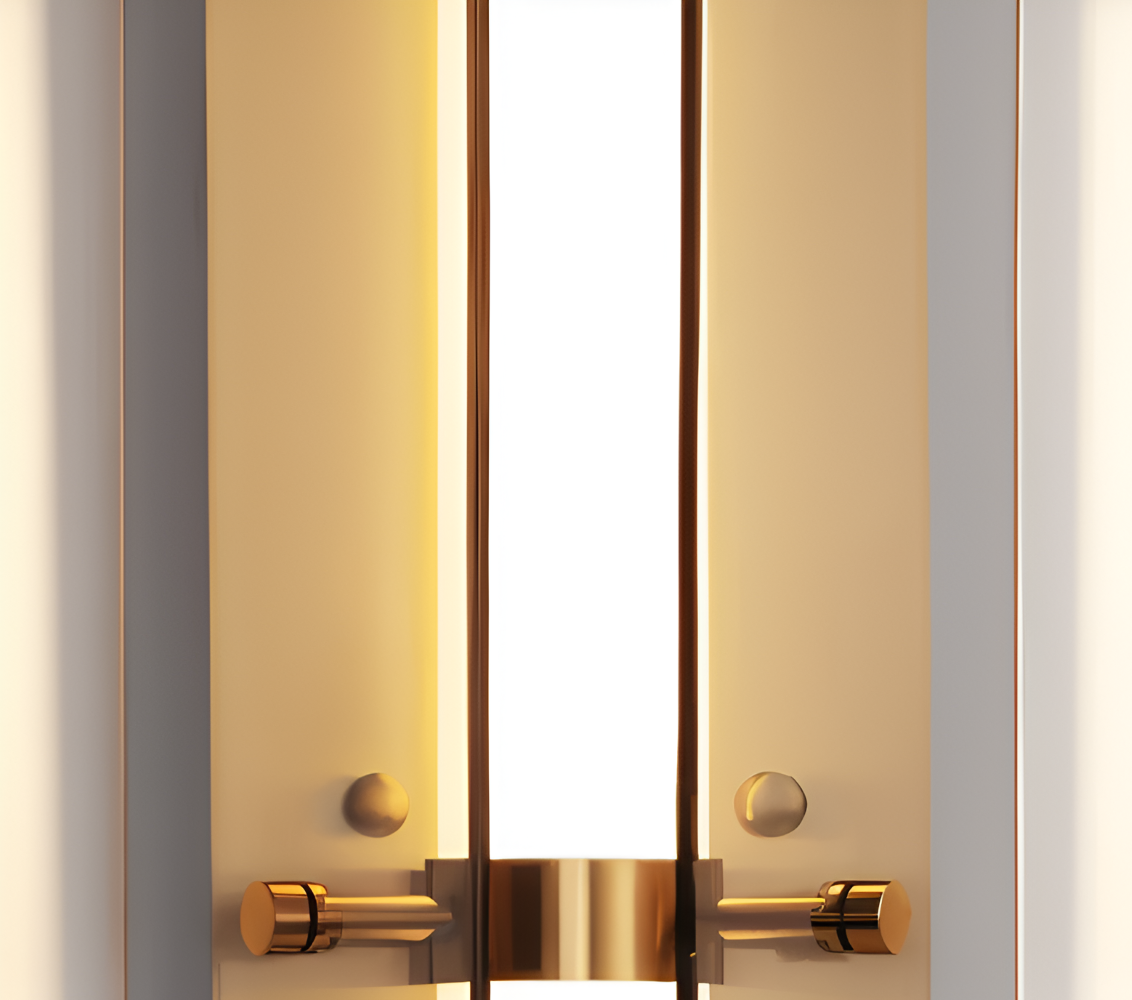 PrismGlos Wandleuchte - Glas Wandleuchte - Ellipse Wandleuchte Design - Moderne Wandleuchten LED