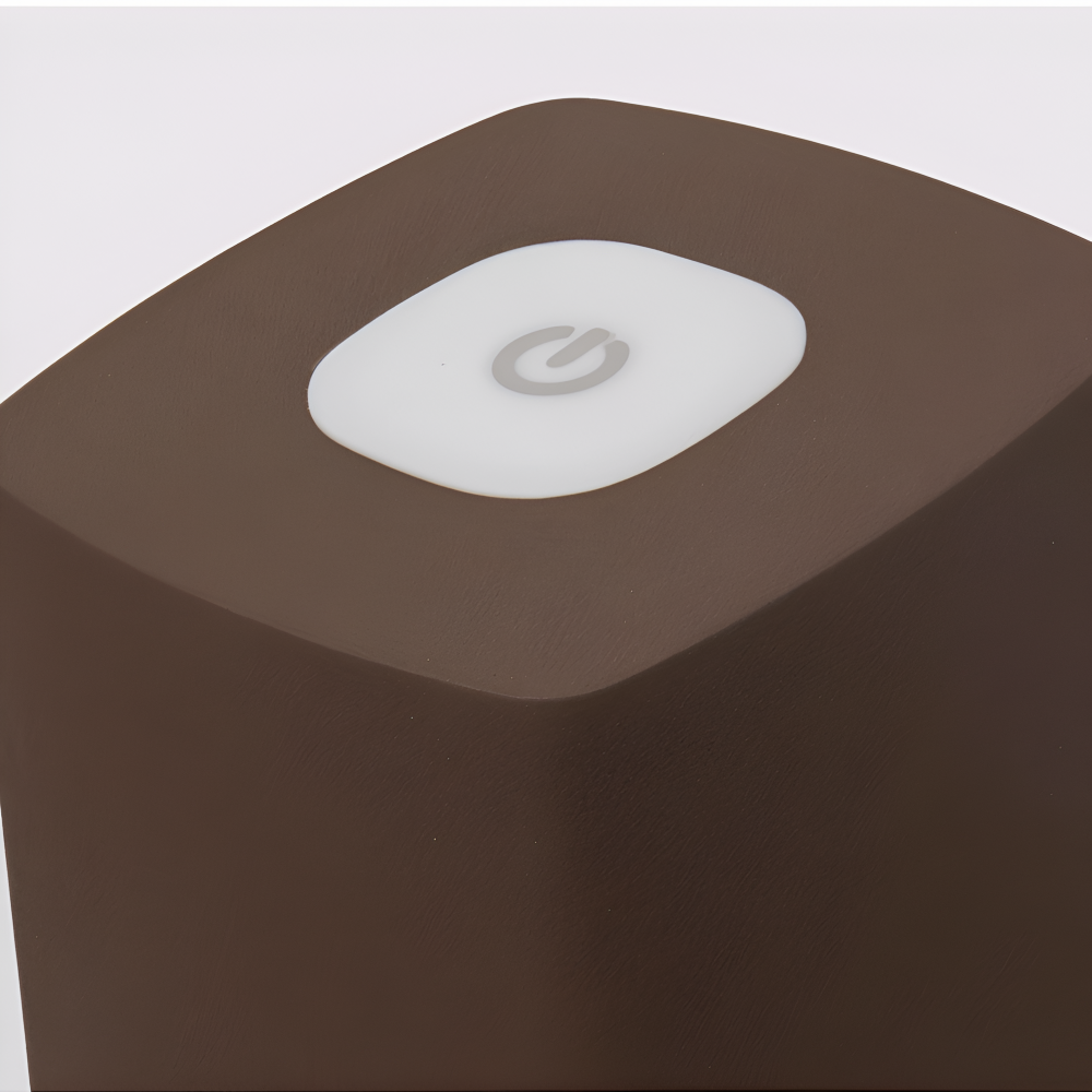 Quadro Tischlampe - Quadratische Dimmbare Wiederaufladbare Lampe - Tragbare LED Touch Lampe