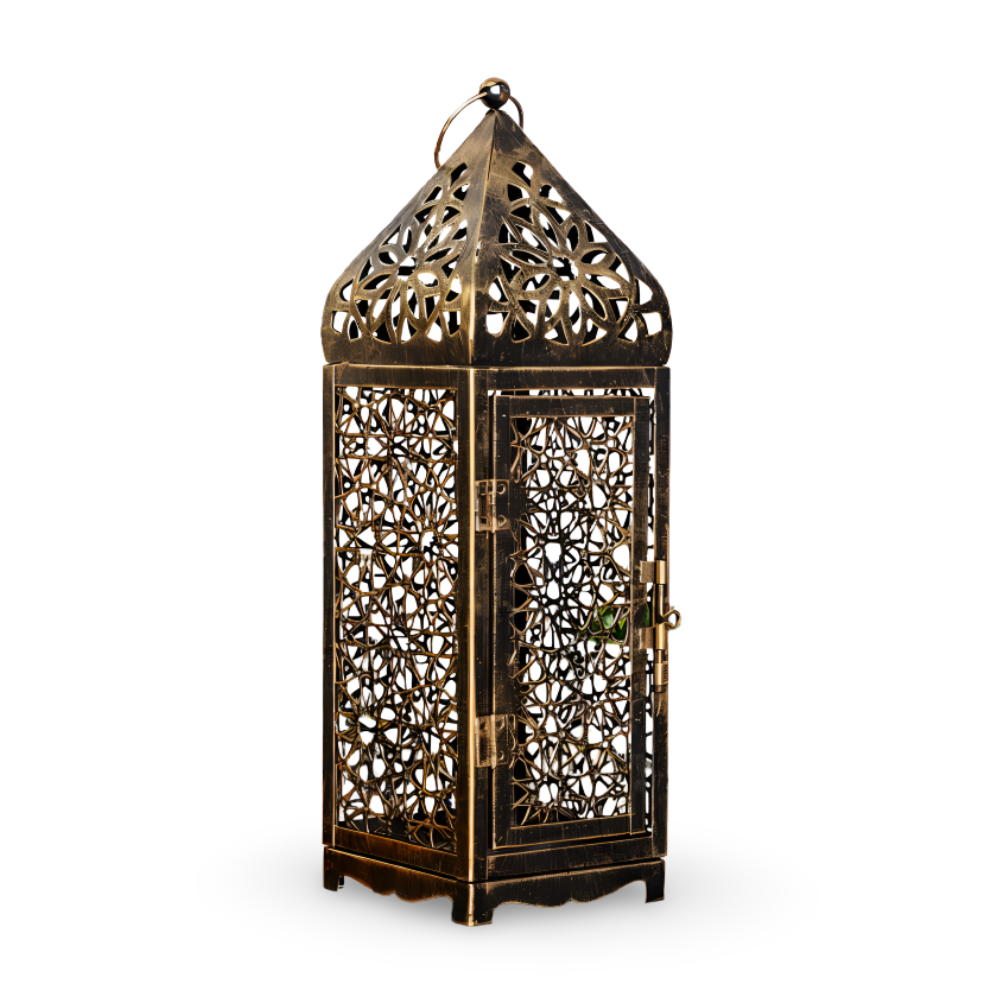 Quaint Arabesque Kerzenhalter - Dekorative Metall Kerzenlaterne