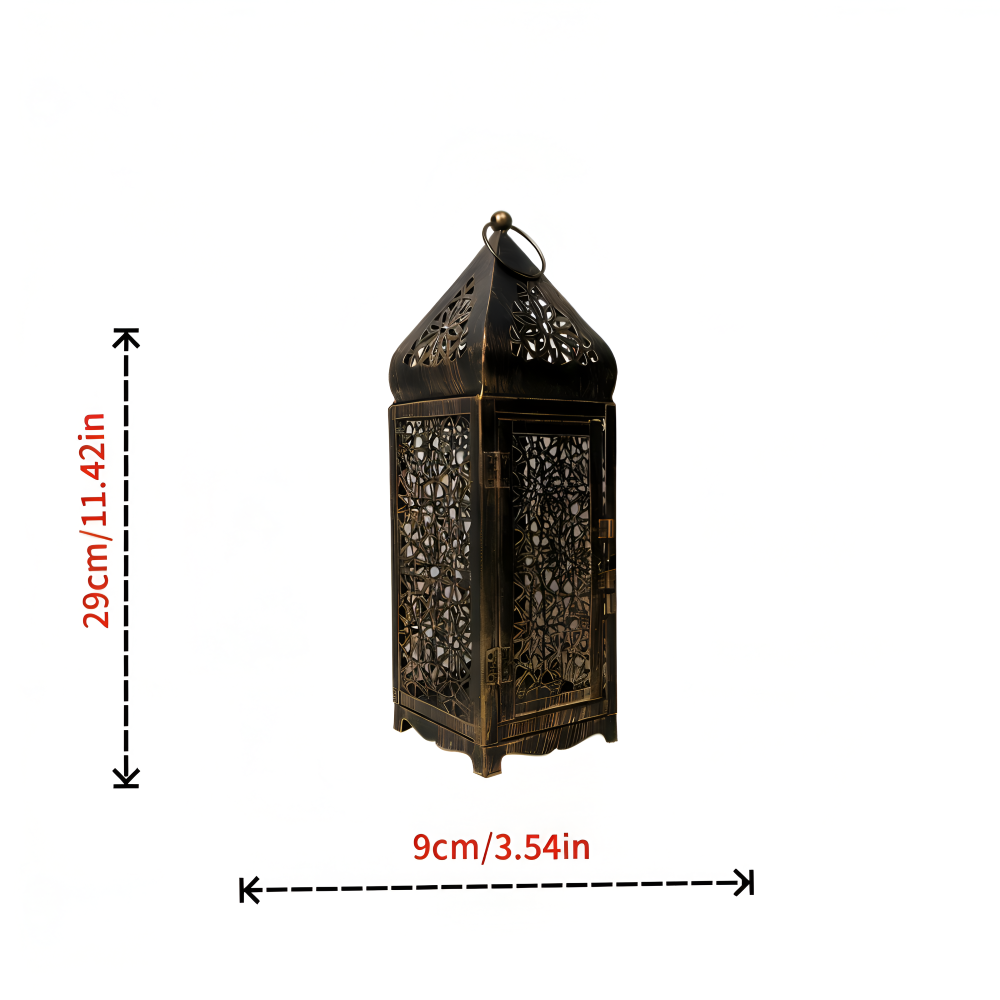 Quaint Arabesque Kerzenhalter - Dekorative Metall Kerzenlaterne
