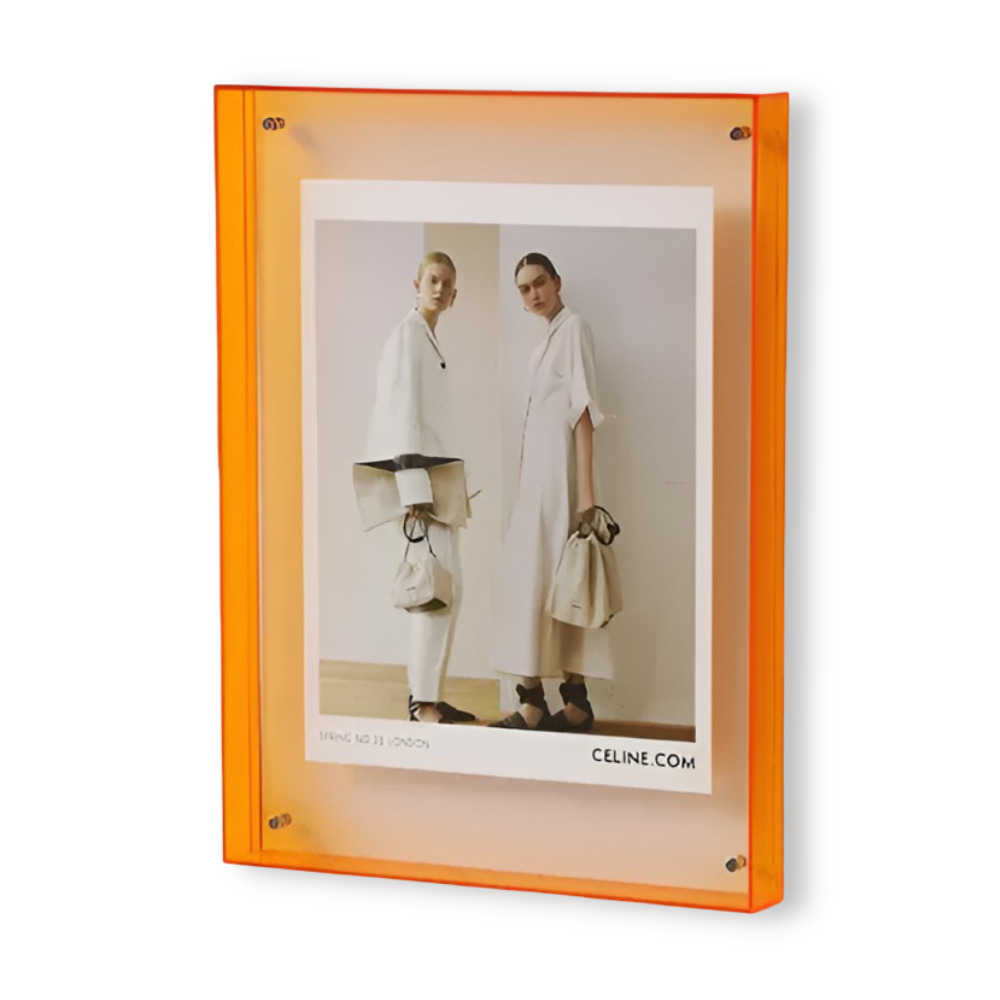 RectaCryl Bilderrahmen - Moderner, Minimalistischer Acryl Bilderrahmen